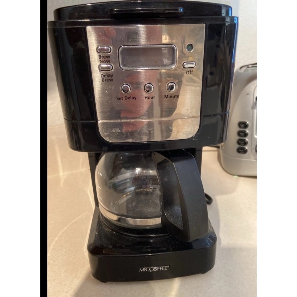 Mr. Coffee 5-Cup Programmable Black Drip Coffee Maker JWX3